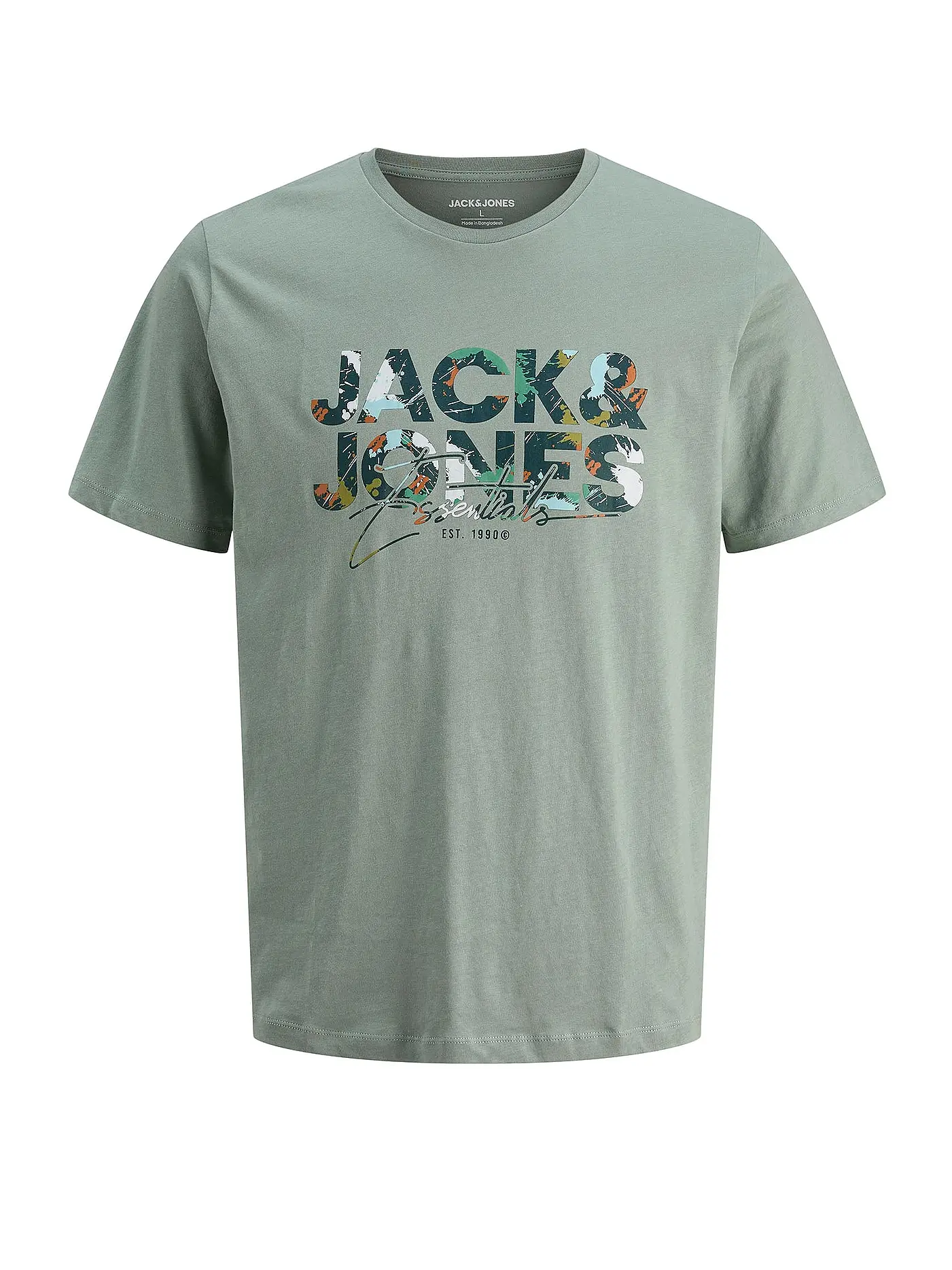 JACK & JONES | T-Shirt JJGEPLAS | hellgrün